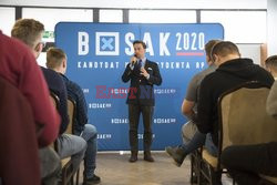 Kandydat na prezydenta Krzysztof Bosak w Łomży