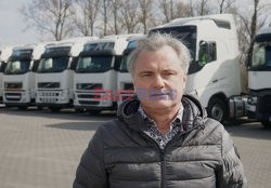 Polscy kierowcy ciężarówek
