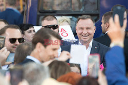 Andrzej Duda w Lęborku
