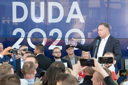 Andrzej Duda w Lęborku