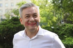 Druga tura wyborów prezydenckich 2020 - głosuje Robert Biedroń