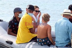 Neymar na wakacjach z synem