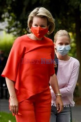 Belgijska księżniczka Eleonora wróciła do szkoły