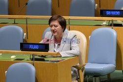 Jubileuszowa sesja z okazji 75. rocznicy powstania ONZ