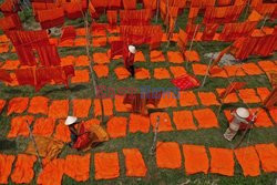 Farbowanie tkanin w Bangladeszu