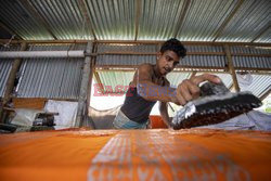 Farbowanie tkanin w Bangladeszu