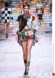 Pokaz Dolce & Gabbana na Tygodniu Mody w Mediolanie - lato 2021