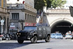Tom Cruise na planie Mission Impossible w Rzymie