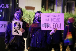 Protesty Strajku Kobiet po wyroku TK ws. aborcji