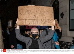 Protest po wyroku TK ws. aborcji w Londynie