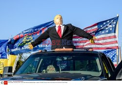 Samochody zwolenników Donalda Trumpa