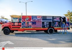 Samochody zwolenników Donalda Trumpa