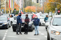Samochodowy protest Agrounii