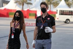 Romain Grosjean  przyjechał na GP Sakhiru