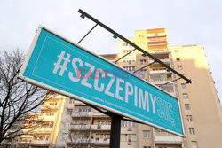 Kampania billboardowa - #SzczepimySię