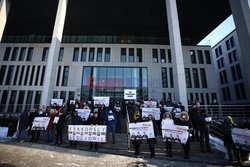 Demonstracja solidarności z represjonowanymi sędziami