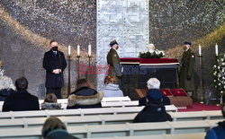 Pogrzeb płk  Lidii Lwow-Eberle