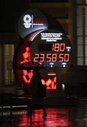 Zegar odlicza dni do IO w Tokio