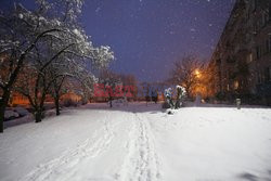 Śnieżyce w Polsce