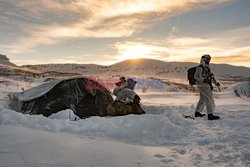 Zimowe ćwiczenia Royal Marines