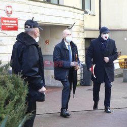 Jacek Kurski zeznawał w sądzie na Mokotowie