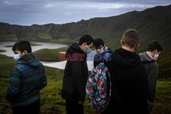 Corvo - najmniejsza wioska na Azorach - AFP