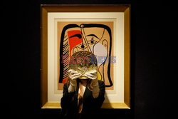 Dzieła Picassa w domu aukcyjnym Bonhams w Londynie