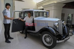 Samochód z 1935 r., który rzekomo jest własnością i pierwszym pojazdem księcia Filipa