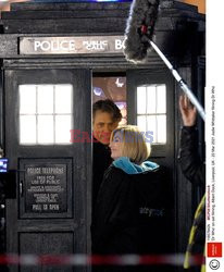 Na planie filmu Dr Who