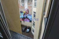 Henryk Kwinto bohaterem muralu w Łodzi
