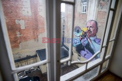 Henryk Kwinto bohaterem muralu w Łodzi