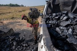 Życie górników w RPA - AFP
