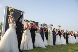 Grupowe śluby w Chinach