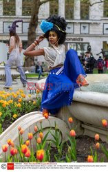Modowy flash mob w Londynie