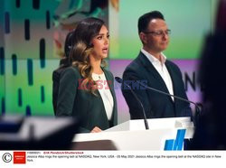 Jessica Alba otwiera giełdę w Nowym Jorku