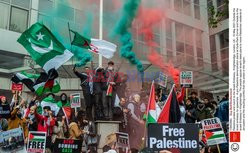 Manifestacje poparcia dla Palestyny