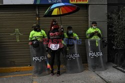 Antyrządowe protesty w Kolumbii