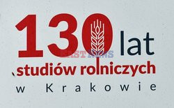 130. rocznica powstania Uniwersytetu Rolniczego w Krakowie