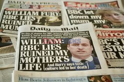 Gazety o zarzutach synów księżnej Diany wobec BBC
