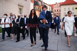 Miesięcznica pogrzebu pary prezydenckiej na Wawelu