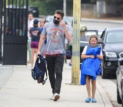 Ben Affleck odbiera syna po zajęciach