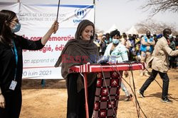 Angelina Jolie jako wysłannik ONZ w Burkina Faso