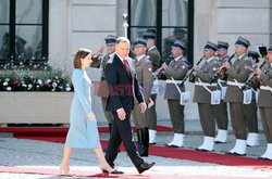 Wizyta prezydent Mołdawii Mai Sandu w Polsce