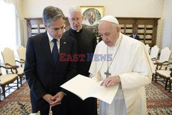 Papież Franciszek spotkał się z Antonym Blinkenem