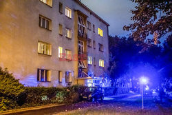 Wybuch gazu w Krakowie