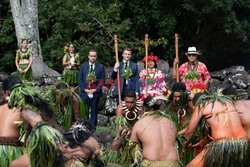Prezydent Macron w Polinezji Francuskiej