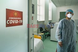 Oddział intensywnej terapii pacjentów z Covid-19 na Ukrainie