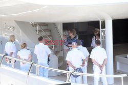 Jennifer Lopez dziękuje załodze jachtu