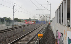 Budowa przystanku kolejowego Warszawa Targówek