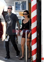 Kourtney Kardashian i Travis Barker w Wenecji